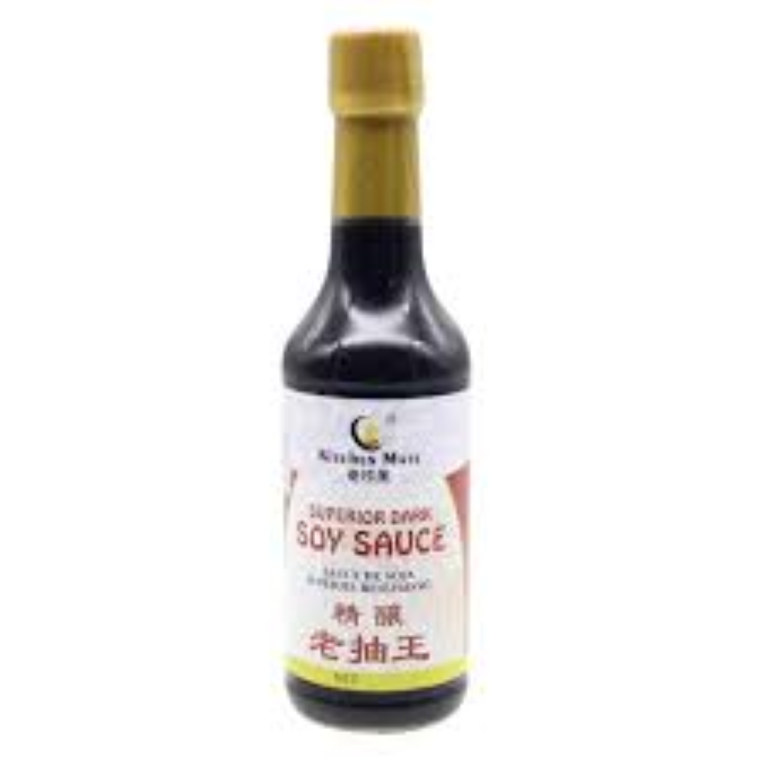 KITCHEN MATE DARK SOY SAUCE 625ML